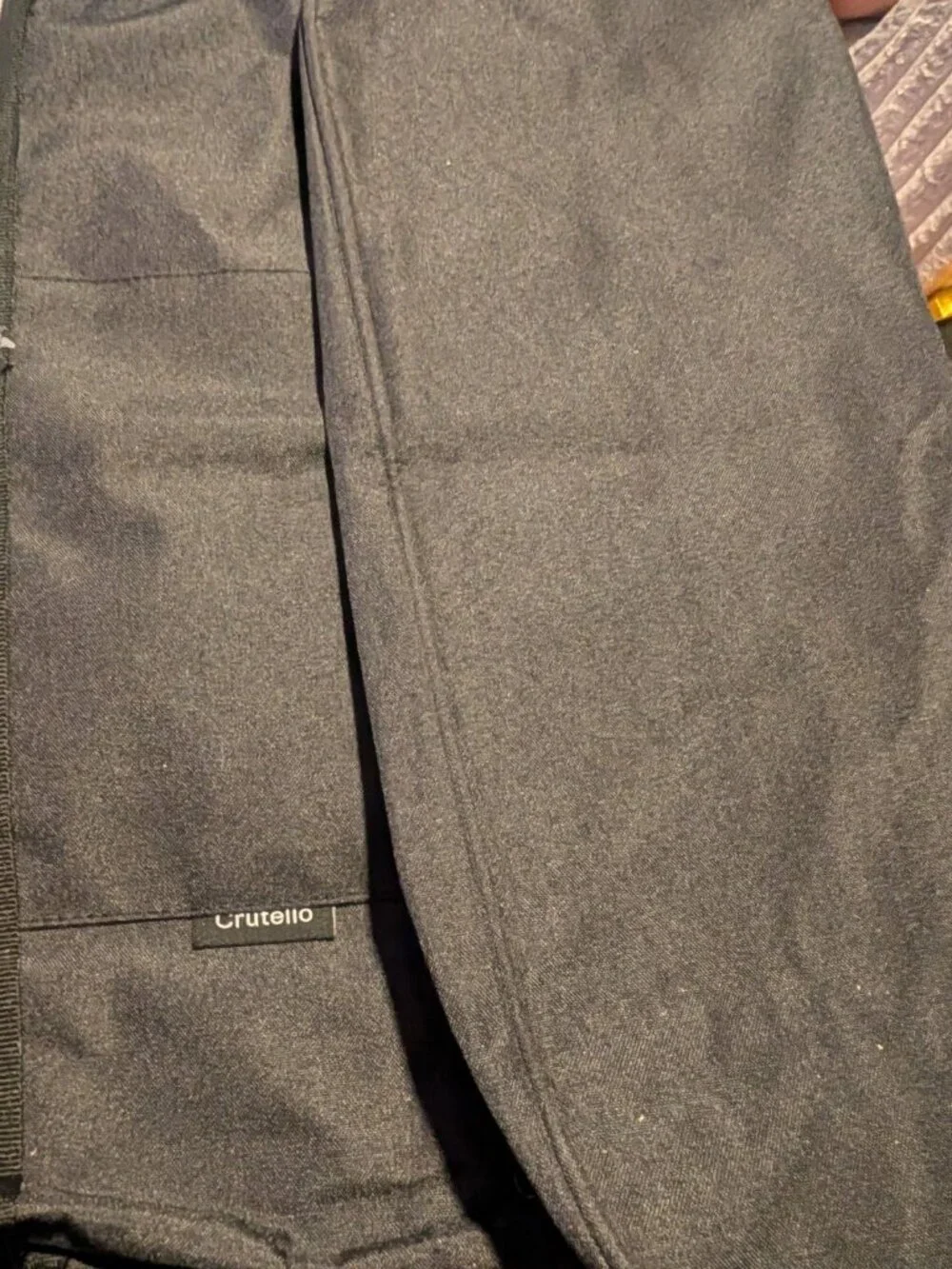 Crutello Black Nylon Slow Cooker Cover with Storage Pocket - New